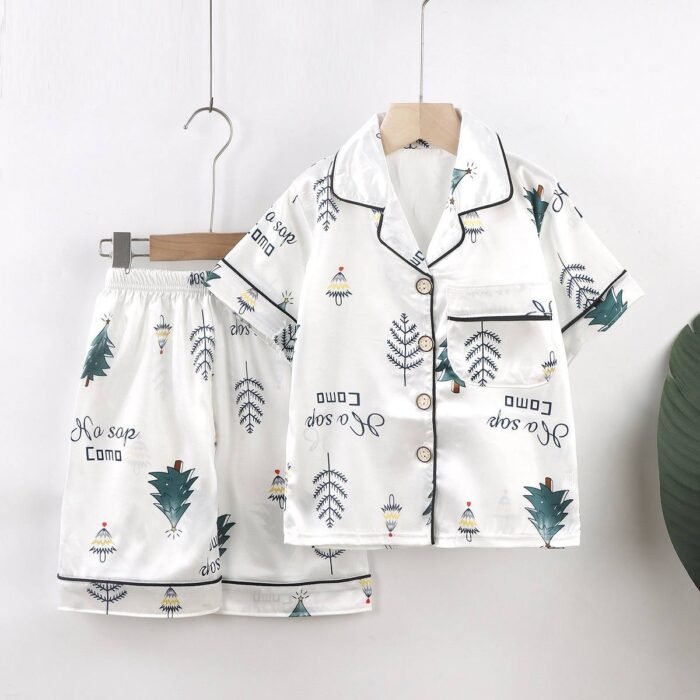 PYJAMAS SILK KIDS UNISEX PYJAMAS - Image 3