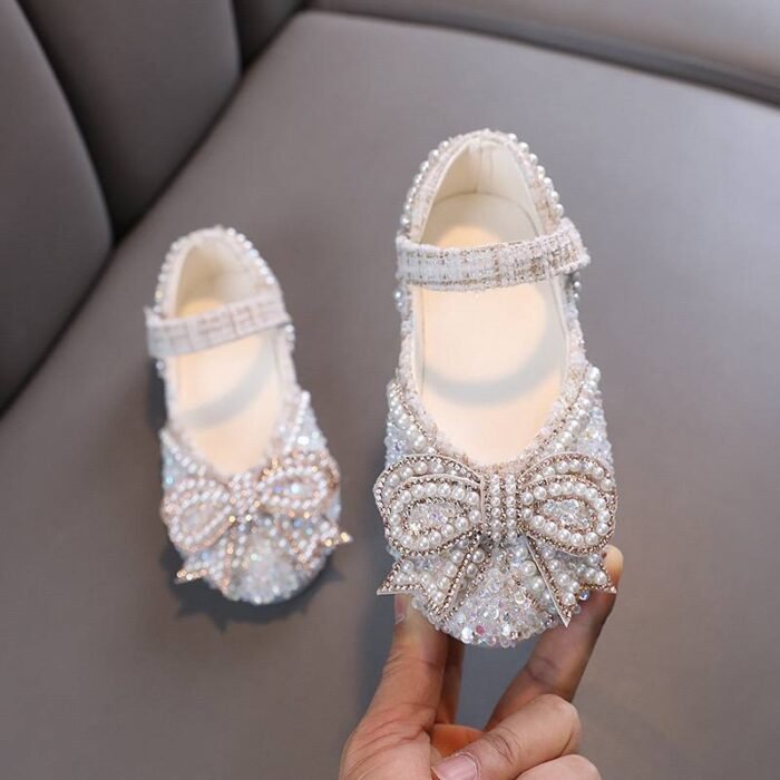 AURORA BEADED BOW SHOE - Image 2
