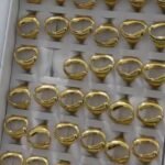 QUALITY NON TARNISH ADJUSTABLE STEEL RING…(one size fits all) …DESIGN 2