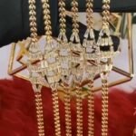 QUALITY FASHION  STONED GOLD HAND BRACELET DESIGN 1