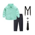 DIEGO KIDS SHIRT,TROUSER,TIE AND SUSPENDER - Image 3