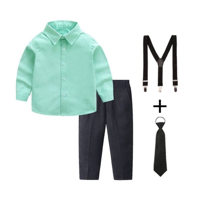 DIEGO KIDS SHIRT,TROUSER,TIE AND SUSPENDER - Image 3