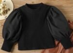 ZURIEL QUALITY GIRLS OUTFIT LEATHER TROUSER,TOP AND BELT - Image 3
