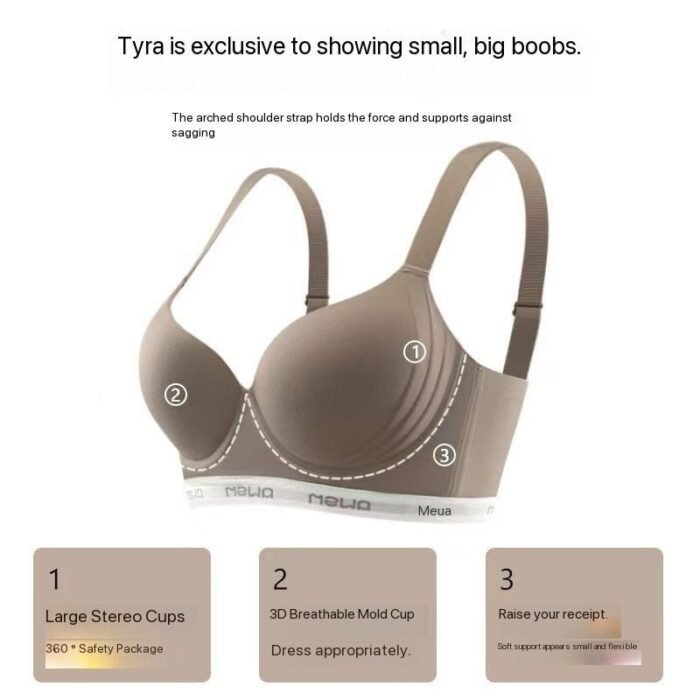 VANILLA PADDED PUSH UP BRA - Image 2