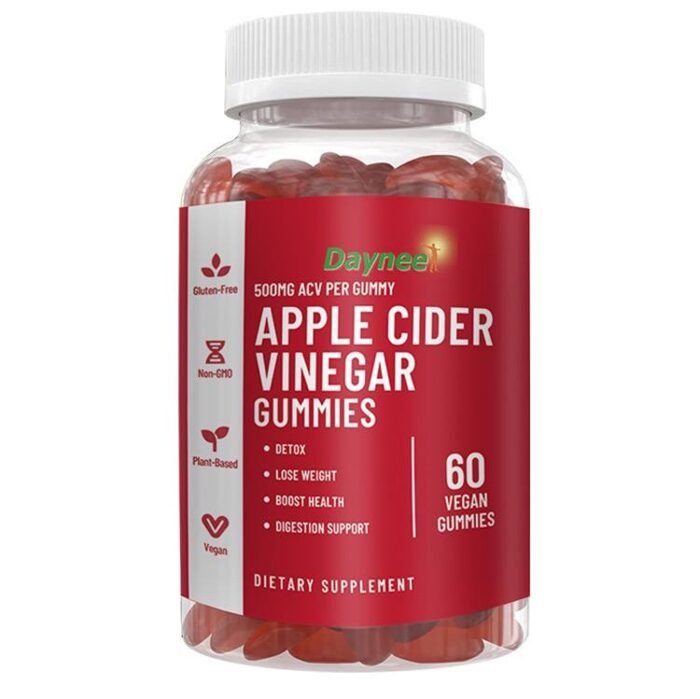 APPLE CIDER VINEGAR GUMMIES(Helps to detoxify,Loose weight,Boldt health and Aid digestion) - Image 2