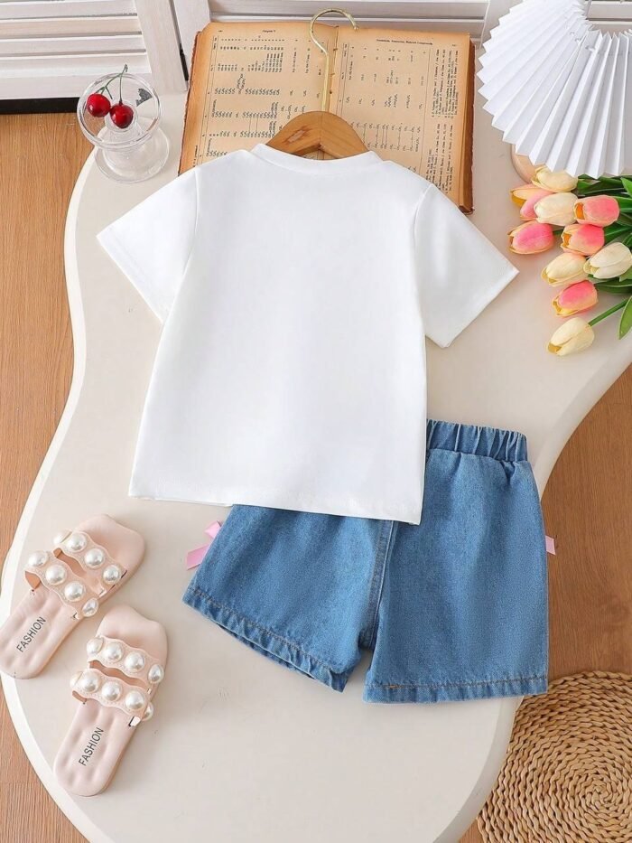 RACHY QUALITY TOP AND JEAN SHORT - Image 2