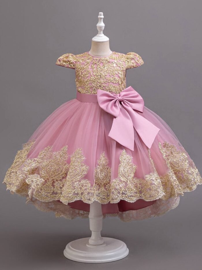 SUZZY EMBROIDERY LONG BACK GOWN 

ITS A TOE LENGTH GOWN - Image 3