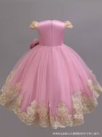 SUZZY EMBROIDERY LONG BACK GOWN 

ITS A TOE LENGTH GOWN - Image 2