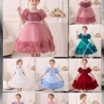 OLIVIA LUXURY SEQUENCE BALL GOWN 

IT IS A KNEE LENGTH GOWN