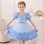 OLIVIA LUXURY SEQUENCE BALL GOWN 

IT IS A KNEE LENGTH GOWN - Image 3
