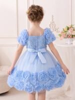 OLIVIA LUXURY SEQUENCE BALL GOWN 

IT IS A KNEE LENGTH GOWN - Image 6