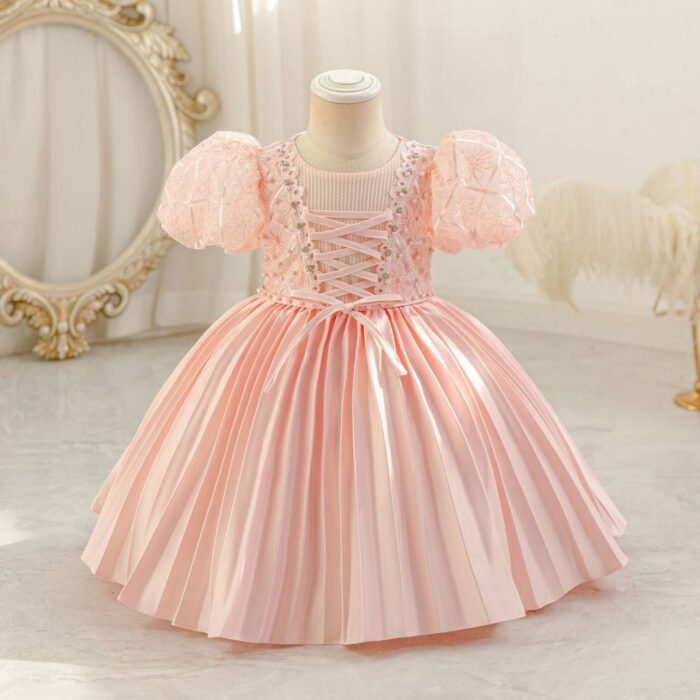 JADELL QUALITY PLEATED GOWN 

IT IS A KNEE LENGTH GOWN - Image 2