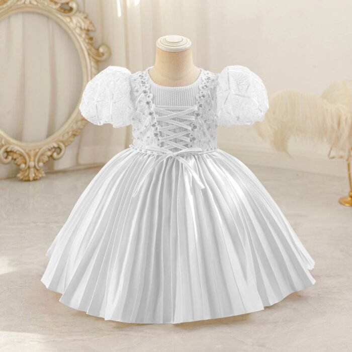 JADELL QUALITY PLEATED GOWN 

IT IS A KNEE LENGTH GOWN - Image 4