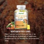 DAYNEE MULTIVITAMIN GUMMIES 60PC(Vitamin A,C,D,E,B6&B12)
Folate,Biotin and Calcium 
Phosphorus and Zinc - Image 4