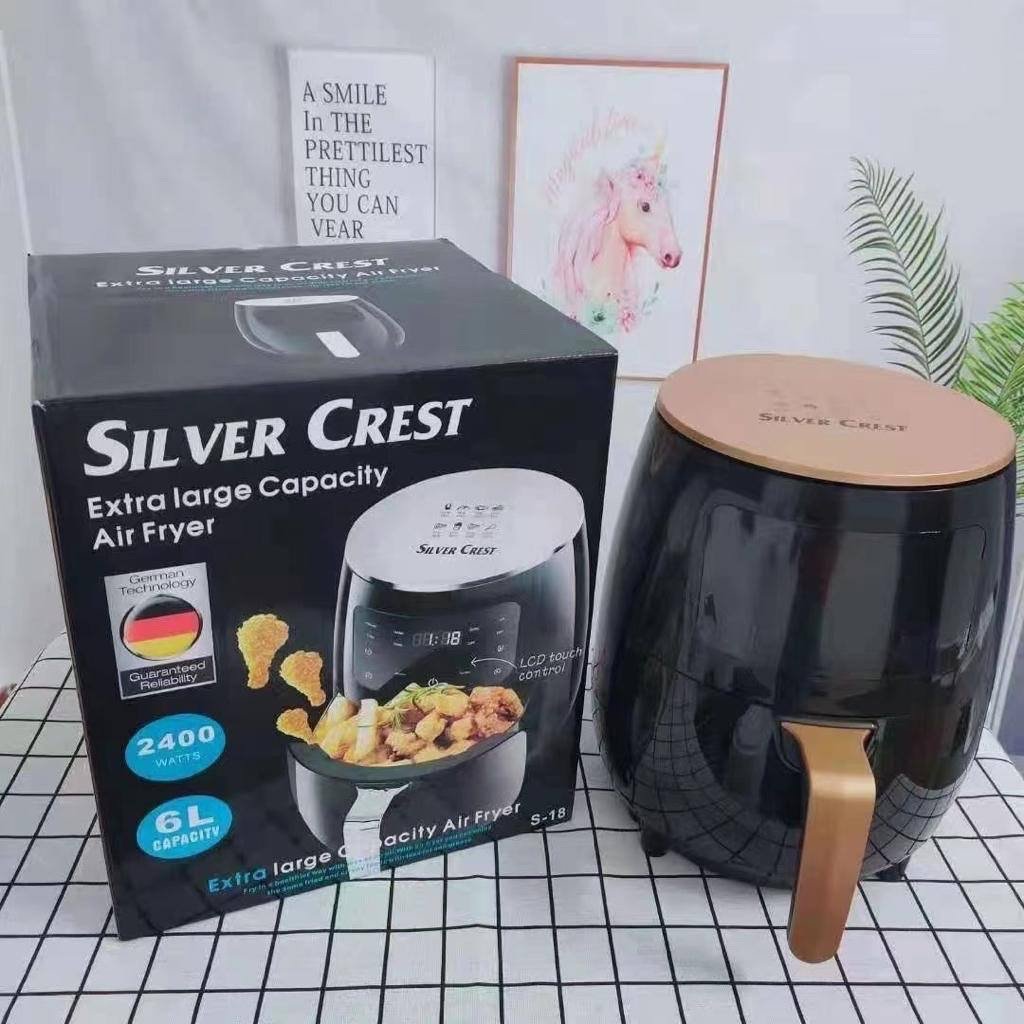 img_4708-1 6LTR SILVER CREST DIGITAL AIR FRYER - Image 1