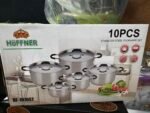 HOFFNER 1010ST QUALITY STAINLESS COOKWARE SET SIZE 16,18,20,22,24CM - Image 2