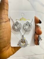 QUALITY HY FASHION CHAIN AND EARRING SET DESIGN 7