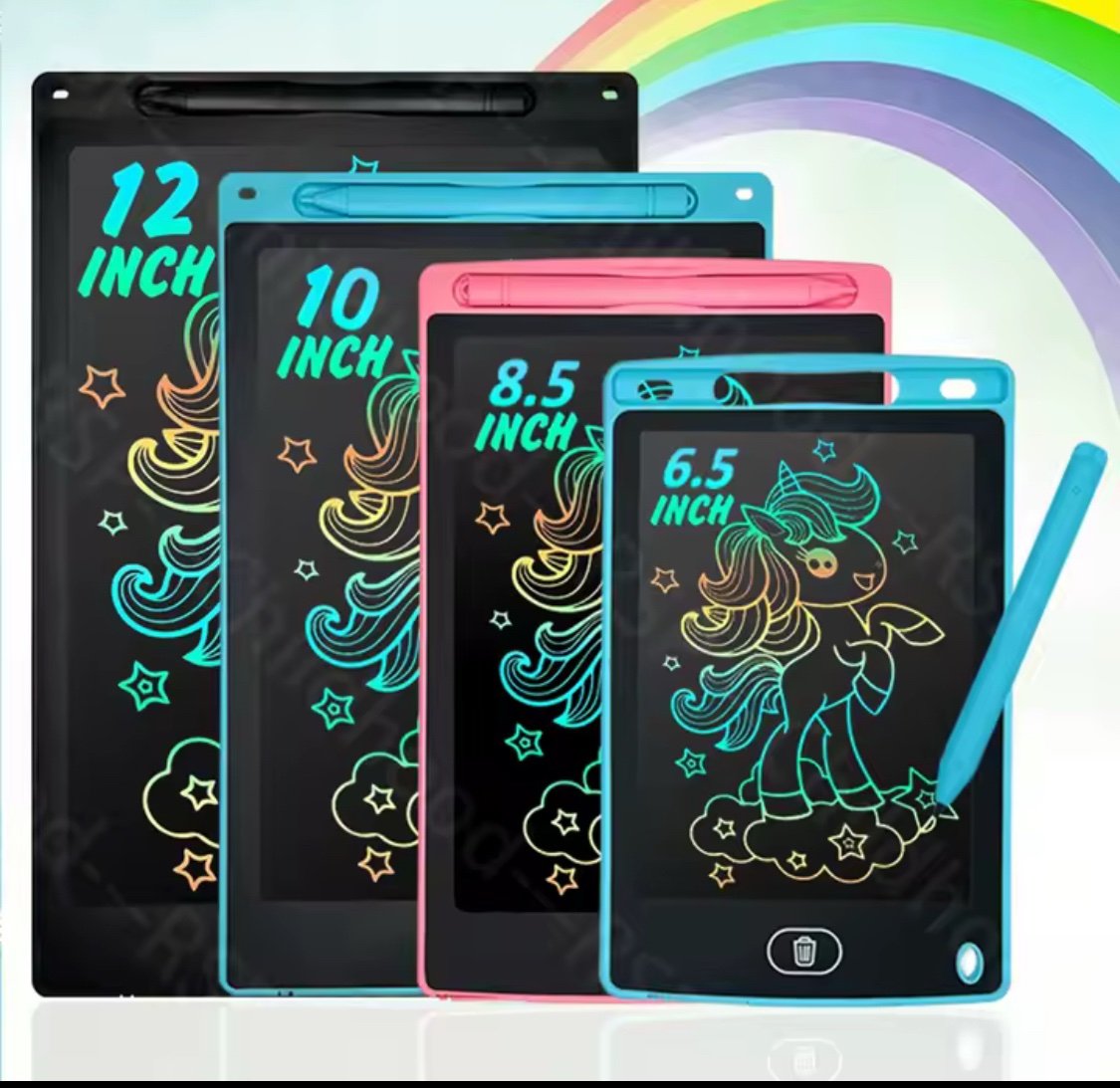 img_5833 (ON SALES) LCD QUALITY KIDS ERASABLE WRITING BOARD/PAD/TABLET
Ideal for kids developing there writing ,Art painting and concentration skills - Image 1