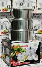 3PC HOFFNER ALUMINUM POT SET SIZE 24,26,28CM(3015)