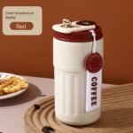 💯 QUALITY TEMPERATURE DISPLAY SMART COFFEE STAINLESS STEEL THERMOS MUG/VACUUM FLASK 7013(500ML) - Image 4