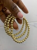 3in1 MULTI-LAYERED BEADED STRETCH BALL BRACELET DESIGN 1