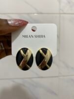 QUALITY MILAN SHIJIA FASHION STATEMENT EARRING DESIGN 36 - Image 3