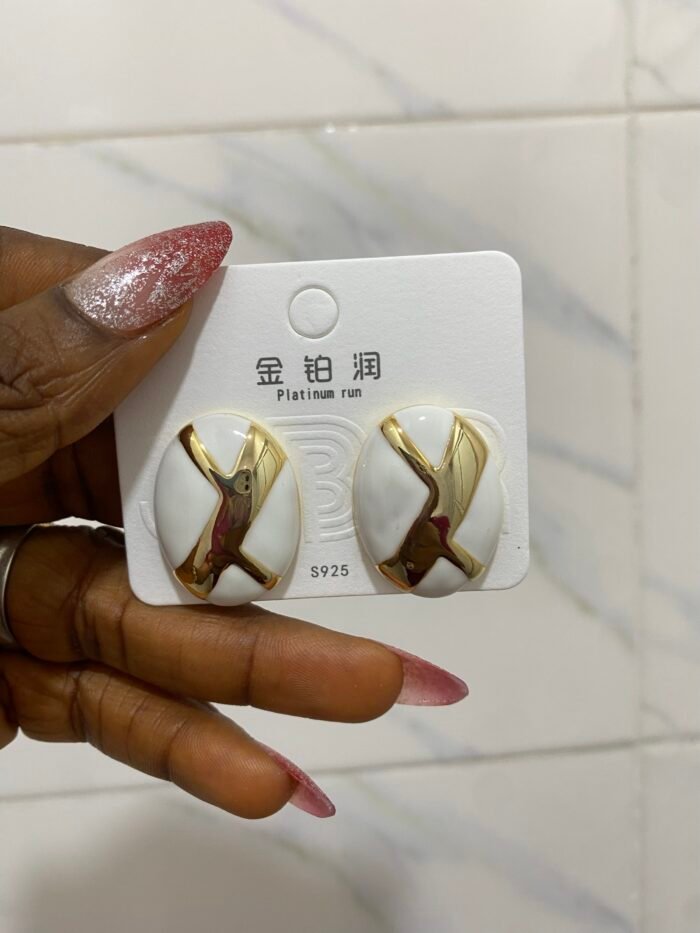 QUALITY MILAN SHIJIA FASHION STATEMENT EARRING DESIGN 36 - Image 4