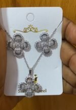 QUALITY HY FASHION CHAIN AND EARRING SET DESIGN 5 - Image 2