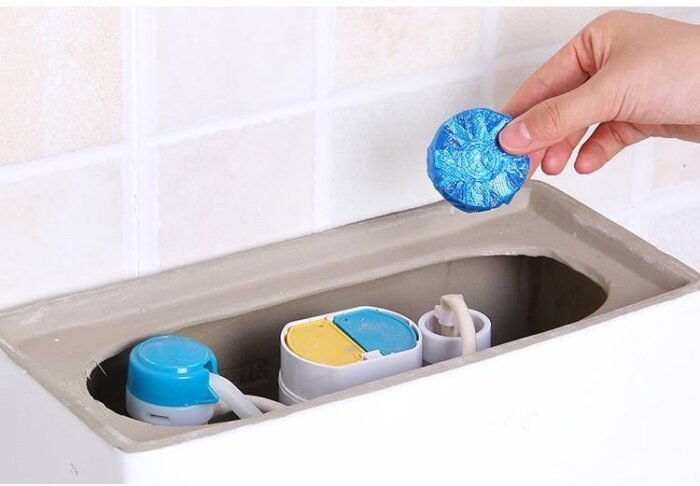 10PC POWERFUL SCENTED TOILET BLUE CLEANER AND DEODORIZER FOR FRESH BATHROOM - Image 3
