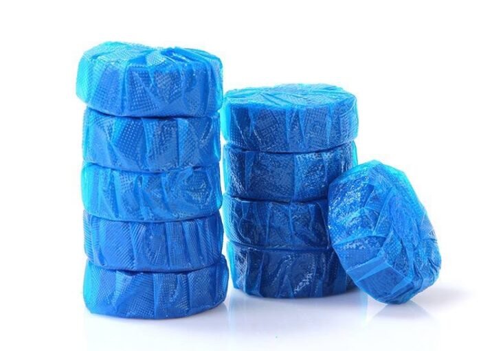 10PC POWERFUL SCENTED TOILET BLUE CLEANER AND DEODORIZER FOR FRESH BATHROOM - Image 4