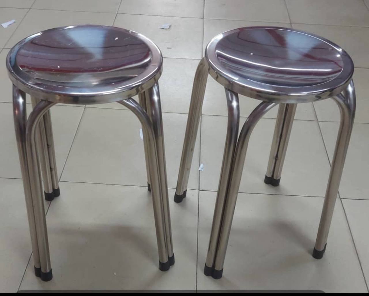 img_5407 STAINLESS STEEL UNBREAKABLE STOOL - Image 1