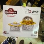 2PC IMPERIAL INSULATED SERVING HOT POT SIZE 1200/2000ML(For hot and cold)