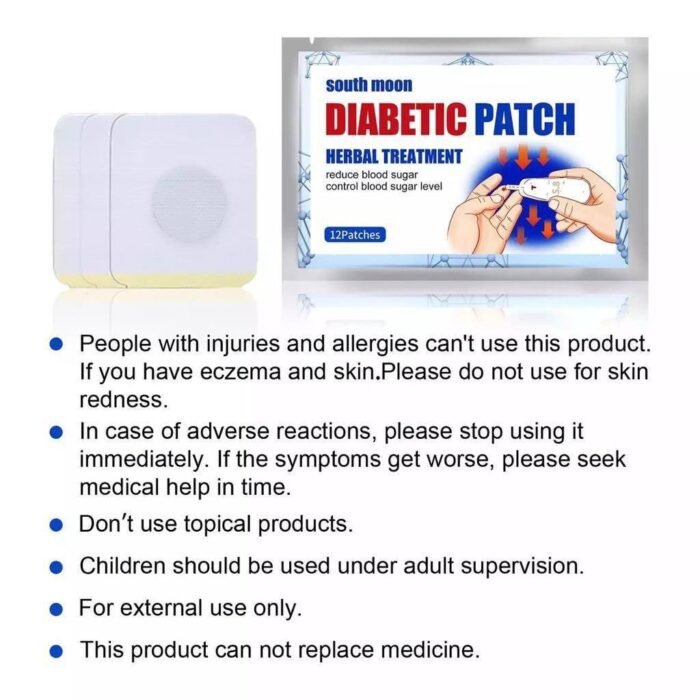 DIABETIC PATCH {12pcs in a pack} - Image 4