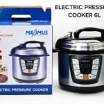 6LTR MAXIMUS ELECTRIC PRESSURE COOKER 1200WATT