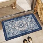 50*80CM 3D SQUARE SHAPE DIATOMITE/SILICON DESIGN QUICK DRY/WATER ABSORBENT FOOTMAT(Randomly picked) - Image 6