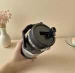 INSULATED VACUUM STAINLESS STEEL TUMBLER CUP WITH HANDLE AND SUCKER(900ML) - Image 4