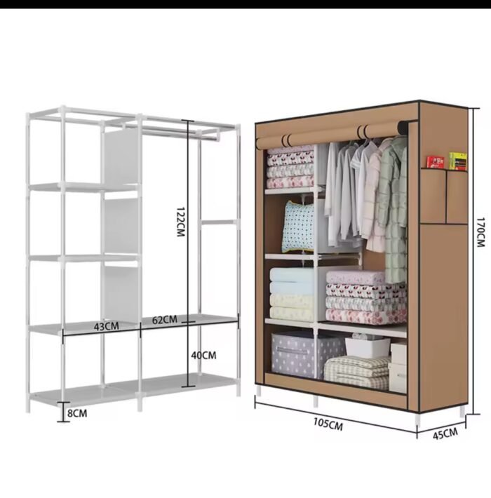 6 COLUMN QUALITY WARDROBE RN-7654 - Image 4