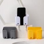 WALL PHONE HOLDER WITH KEY HOOK - Image 3