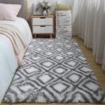 80*160CM DECOR  PATTERN PLUSH FLUFFY ROUND RABBIT FUR RUG FOR LIVING ROOM AESTHETICS - Image 12