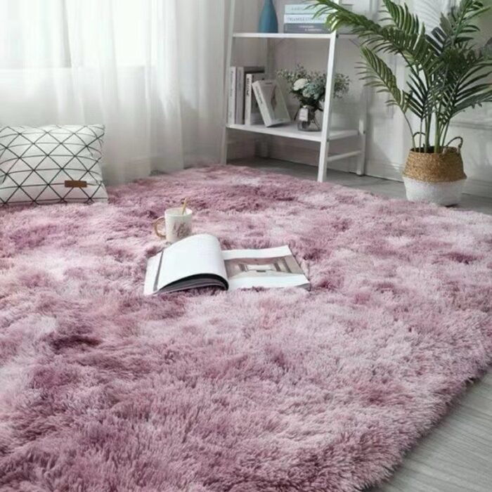 80*160CM DECOR  PATTERN PLUSH FLUFFY ROUND RABBIT FUR RUG FOR LIVING ROOM AESTHETICS - Image 14