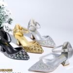 ANTHONIA PEARL QUALITY PORTABLE HEELS SHOE