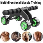 ABDOMINAL WHEEL/AB WHEEL ROLLER(Helps to loose belly fat,helps your Abs,lower back strength and reduce risk of muscle damage) - Image 2