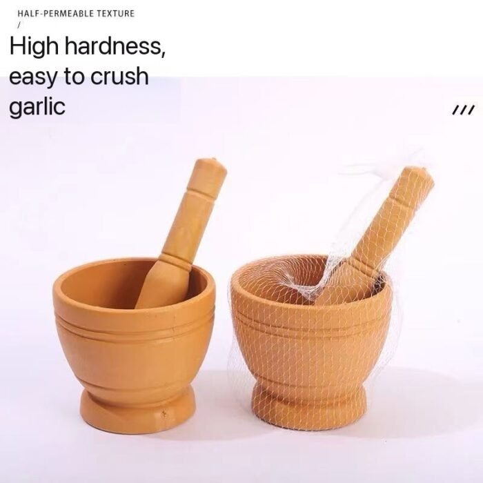 MORTAR AND PESTLE MANUAL GARLIC,PEPPER,SPICE GRINDER(NOT WOODEN) - Image 4