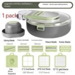 (ON SALES) 9IN1 QUALITY NEW INVENTION MULTIFUNCTIONAL VEGETABLE CUTTER/SHREDDER - Image 3