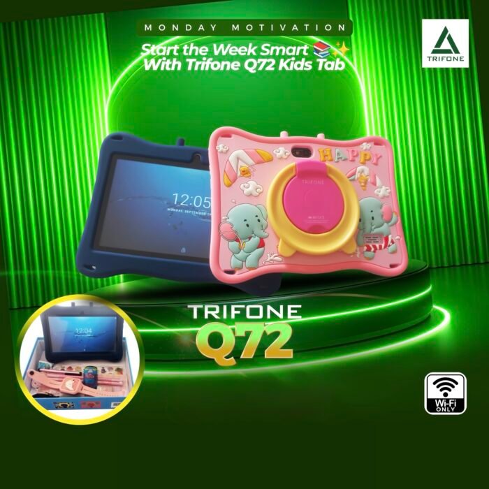 QUALITY KIDS Q73 TRIFONE 7INCHES 6GB RAM/128GB ROM TABLET - Image 3