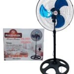 18INCH RASHNIK IRON BLADE AND GRILL STANDING FAN