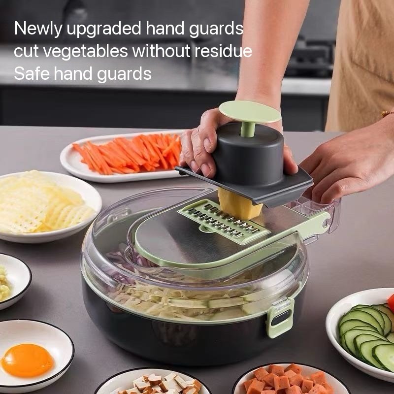 b79f1fbc13aea247da2e04cfb8a2c43f (ON SALES) 9IN1 QUALITY NEW INVENTION MULTIFUNCTIONAL VEGETABLE CUTTER/SHREDDER - Image 1