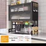 85CM DOUBLE STEP DUST PROOF OVER THE SINK SHELF,DISH RACK,CUTLERY/UTENSILS HOLDER