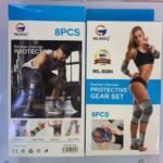 8PC PROTECTIVE BRACE SUPPORT SET(Knee,Ankle,Elbow and Wrist)