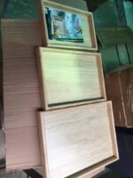 3IN1 QUALITY WOODEN BAMBO SERVING TRAY - Image 7